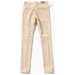 Charlie Chino Pants Stretch Twill Beige - Coupe Slim femme 2