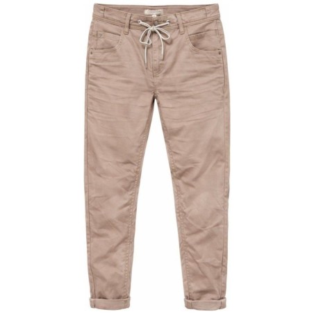 Pantalon Tapered Relaxed Gris Clair — Tom Tailor