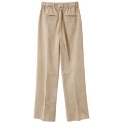 Pantalon Sable Taille Haute Coupe Large | Style Nautique 2