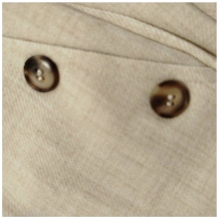 Pantalon Sable Taille Haute Coupe Large | Style Nautique
