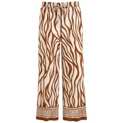 Pantalon Zébré Wide Leg K DESIGN | Motif Tribal