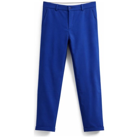Pantalon Bleu Cobalt Impérial– Chino Élégant