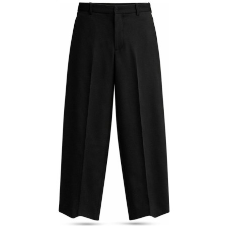 Pantalon Large Noir Femme Imperial - Taille Haute