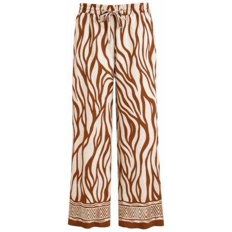 Pantalon Zébré Wide Leg K DESIGN | Motif Tribal